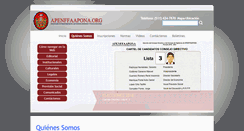 Desktop Screenshot of apenffaapona.org